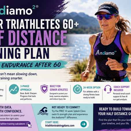 Senior Triathletes 60+ Couch To Half Distance Training Plan