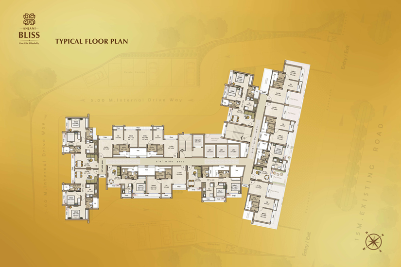 Floor plans Anjani Bliss Mira Road East, Anjani Bliss Apartments, Anjani Bliss Bhutra Developers, Bhutra Developers Projects, Flats for Sale in Mira Road East, 1 BHK Flats in Mira Road East, 2 BHK Flats in Mira Road East, New Residential Projects in Mira Road East