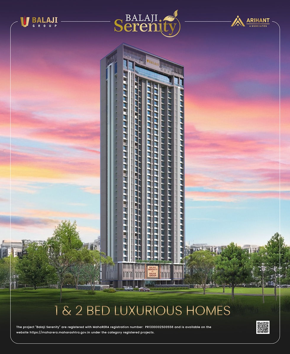 BALAJI SERENITY MIRA ROAD EAST, BALAJI SERENITY, VINAY NAGAR, BEHIND HILL GALAXY, OPP JP NORTH, MIR