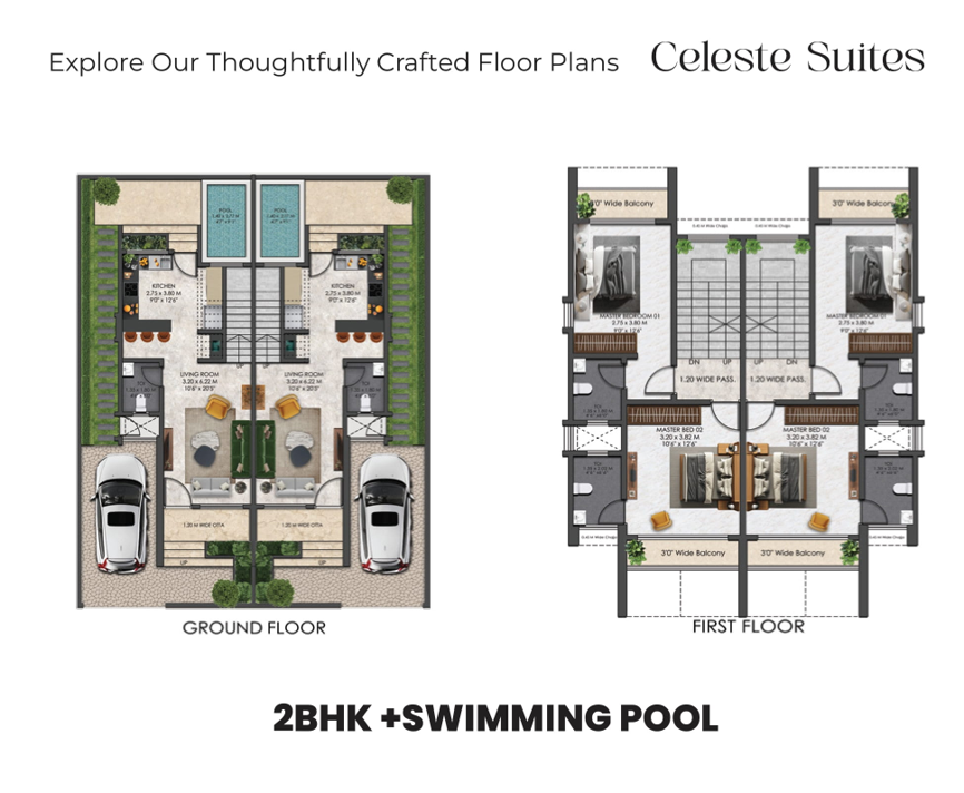 FLOOR PLANS BHAVYA ESTRELLA VILLAS, BHAVYA DEVELOPERS, NEAR KESHAV SHRUSHTI, UTTAN ROAD BHAYANDAR WEST
