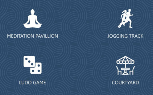 AMENITIES SPACE RESIDENCE MIRA ROAD EAST, SPACE RESIDENCE 2, MIRA ROAD EAST