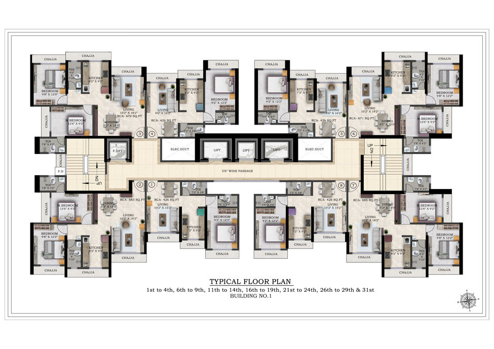 FLOOR PLANS BALAJI SERENITY MIRA ROAD EAST, BALAJI SERENITY, VINAY NAGAR, BEHIND HILL GALAXY, OPP JP NORTH, MIRA ROAD EAST