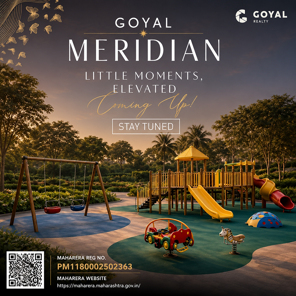 Goyal Meridian, Goyal Meridian Borivali West, Goyal Meridian New MHB Colony, Goyal Meridian Ashtavinayak Nagar, Goyal Realty Ventures Private Limited, 2 BHK flats in Borivali West, 3 BHK flats in Borivali West