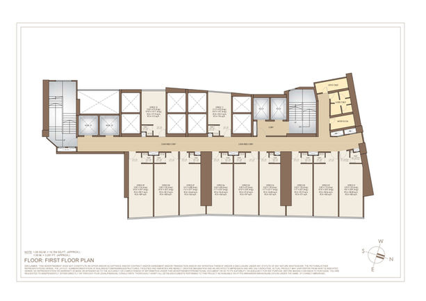 FLOOR PLANS JP CONNECT MIRA ROAD EAST, JP CONNECT, COMMERCIAL OFFICE SPACES, VINAY NAGAR, MIRA ROAD EAST