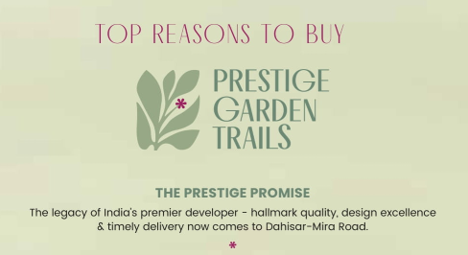 AMENITIES PRESTIGE GARDEN TRAILS MIRA ROAD EAST, PRESTIGE MIRA ROAD, PRESTIGE GROUP, NEW PROJECT, MIRA ROAD EAST