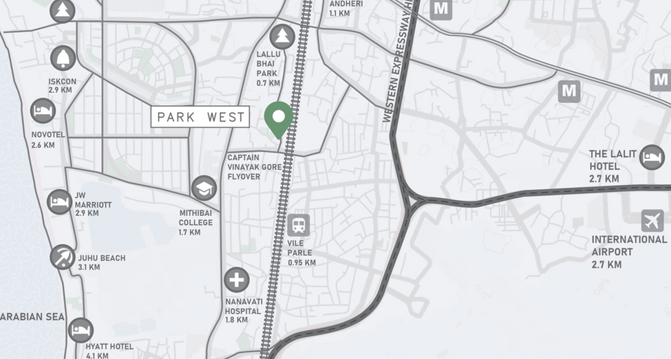 LOCATION AVANT PARK WEST VILE PARLE WEST, AVANT VILE PARLE WEST, PARK WEST VILE PARLE, 1 BHK FLATS FOR SALE IN VILE PARLE WEST, 2 BHK FLATS FOR SALE IN VILE PARLE WEST, 3 BHK FLATS FOR SALE IN VILE PARLE WEST, 4 BHK FLATS FOR SALE IN VILE PARLE WEST
