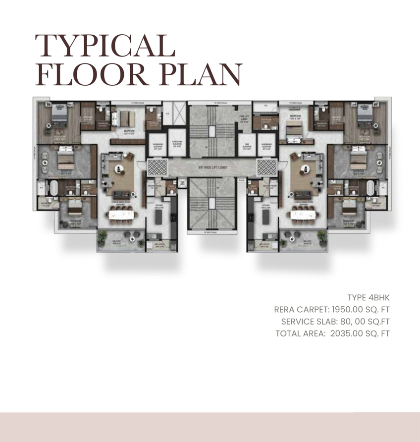 FLOOR PLANS ROSWALT ZYON OSHIWARA SV ROAD, AVANT ZYON SV ROAD JOGESHWARI WEST, AVANT ZYON, SV ROAD, OSHIWARA, JOGESHWARI WEST, MUMBAI