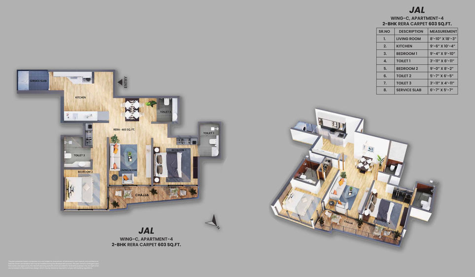 FLOOR PLANS AVANT HERITAGE 4 , AVANT TRIDENT , JOGESHWARI EAST , NEAR JVLR , MUMBAI