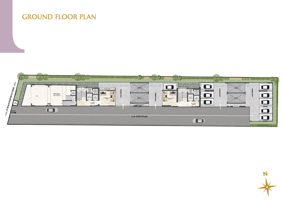 Floor Plans One Reserve Borivali West, One Reserve Mumbai, One Reserve 3 BHK, One Reserve S V Road, One Reserve Neminath and Disha Realtors, 3 BHK flats in Borivali West, luxury apartments in Borivali West