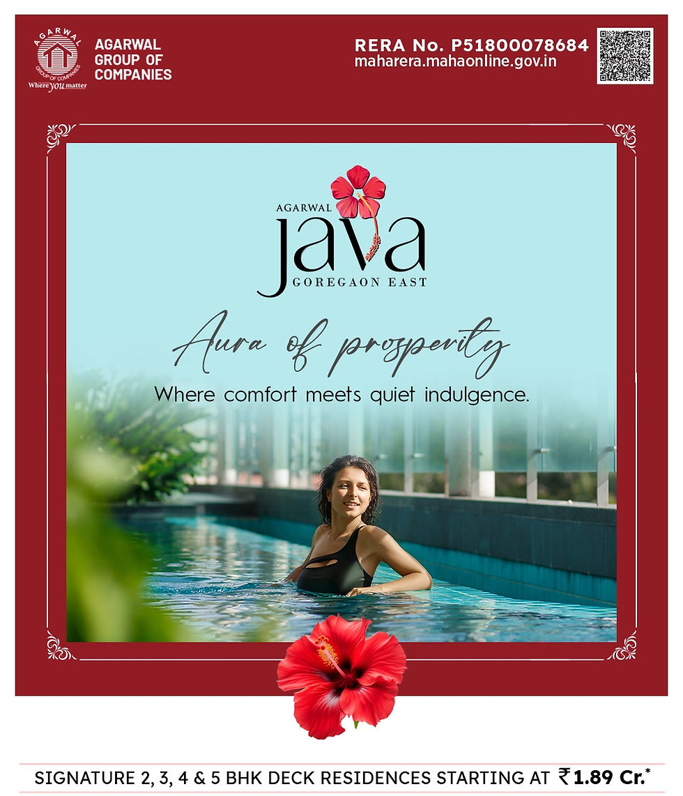 AGARWAL JAVA, AGARWAL FLORESTA JAVA, MALAD EAST, GOREGAON EAST, UPPER GOVIND NAGAR