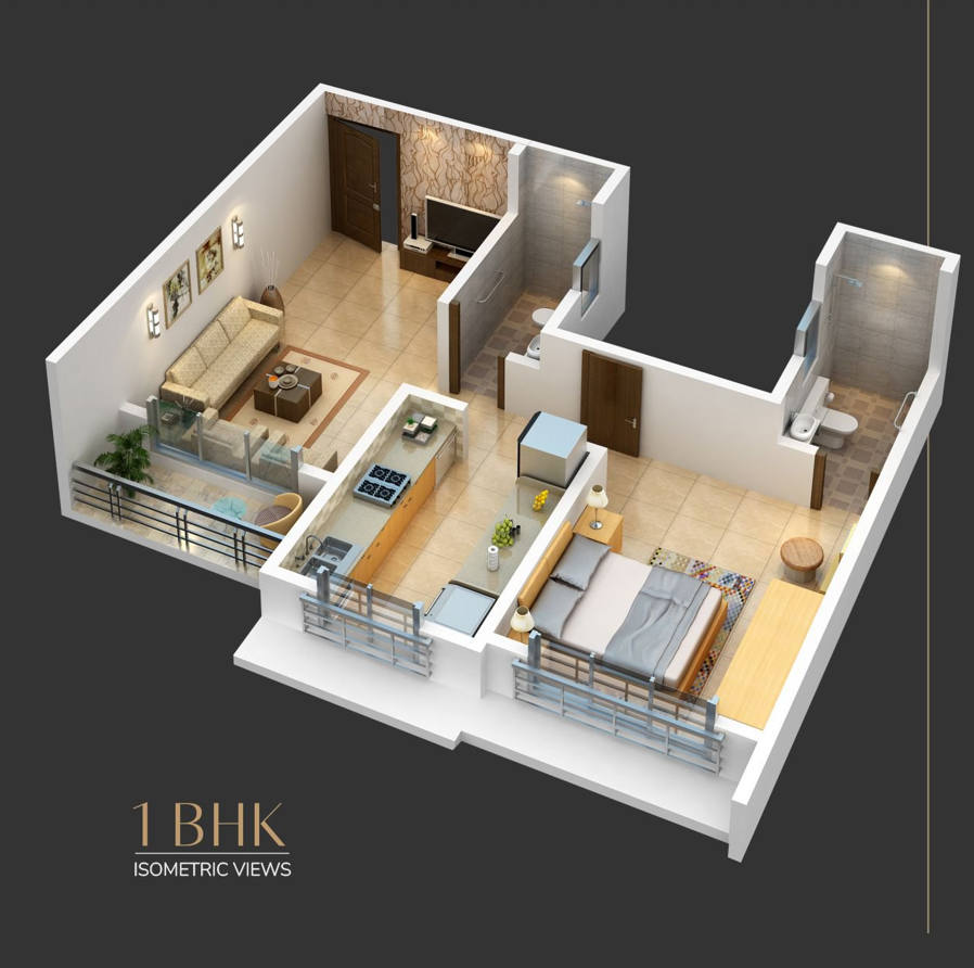 FLOOR PLAN BALAJI SKY HEIGHTS MIRA ROAD EAST, BHUTRA SKY HEIGHTS MIRA ROAD EAST, SKY HEIGHTS, KANAKIA ROAD, MIRA ROAD EAST