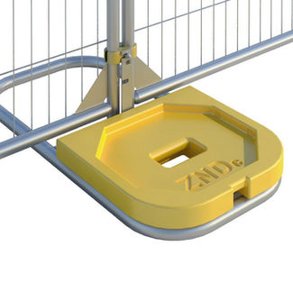 Z-Block Temporary Fence weight for tube stand