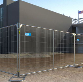 ZND temporary fence for security and safety