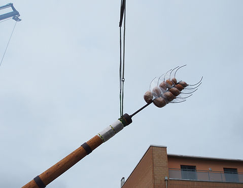 drei ähren, three ears, sculpture, winterthur
