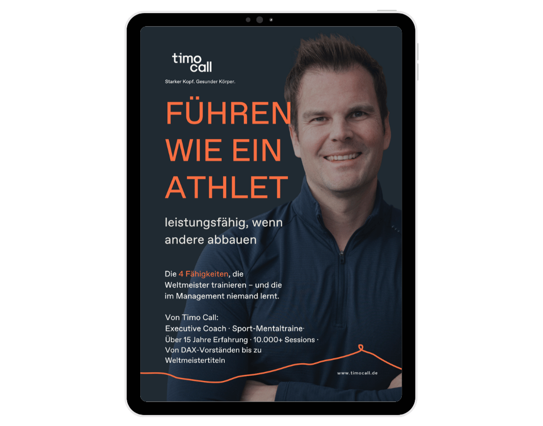 Führen wie ein Athlet - der Leitfaden für Führungskräfte unter Druck