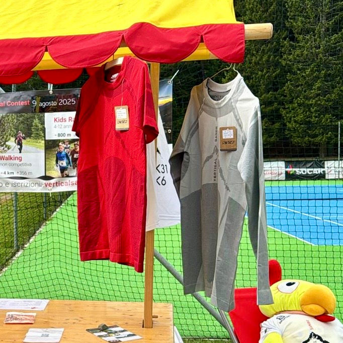 Maglie tecniche KV+ rossa e grigia