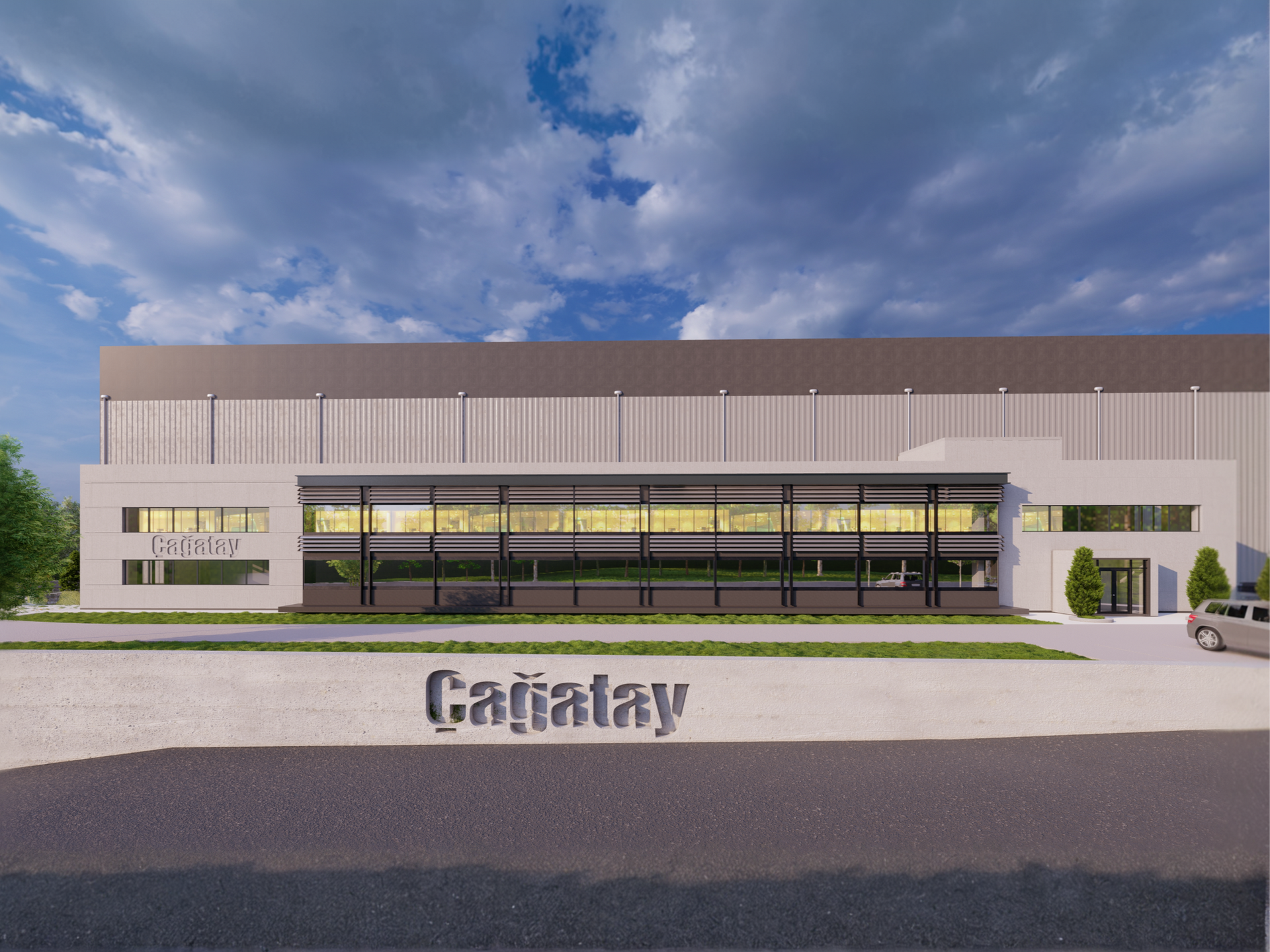 Çağatay Pet Food Fabrikası — Üretim ve yönetim alanlarını birlikte düşünmek.