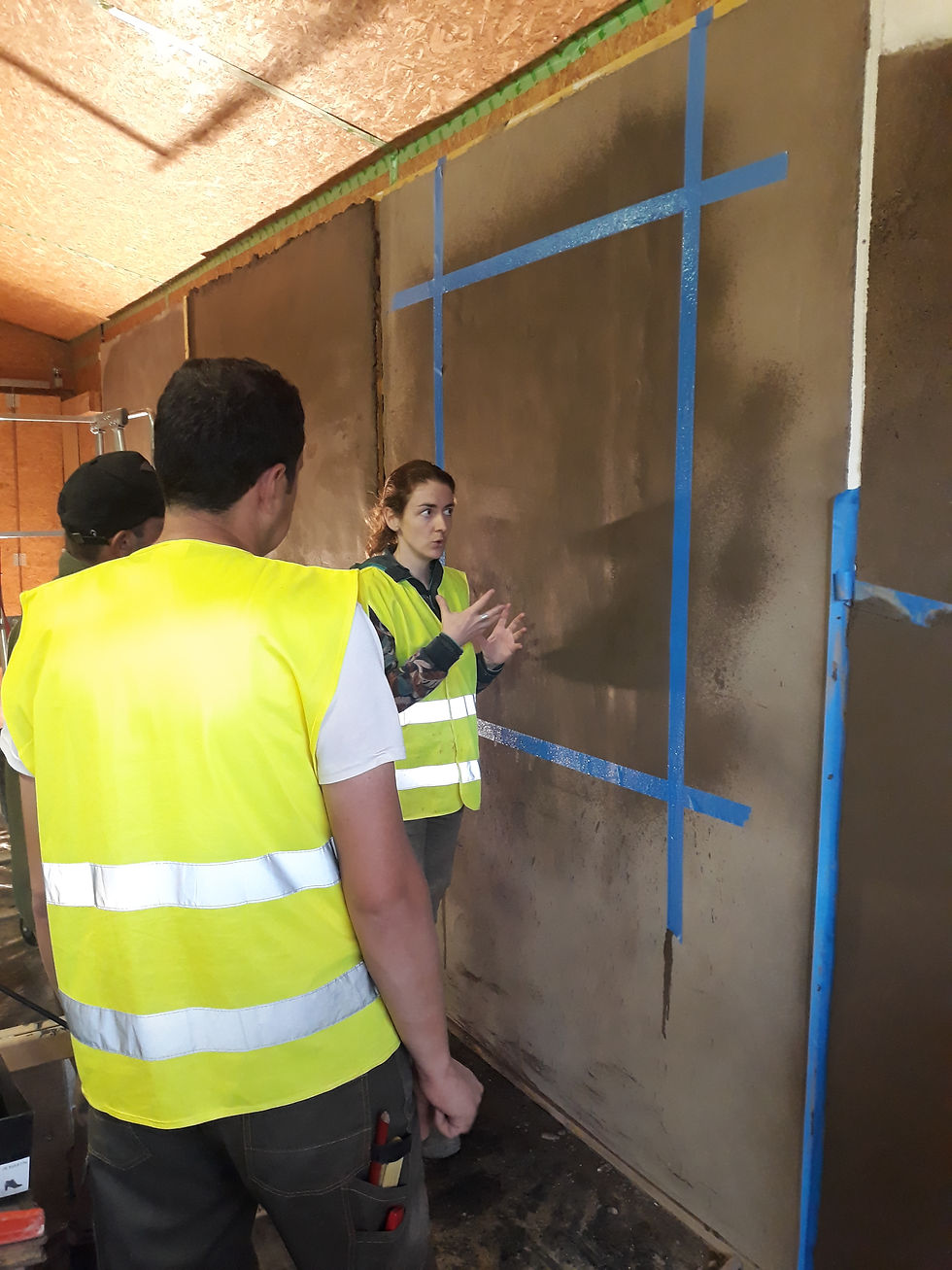Formation sur les enduits terre crue
