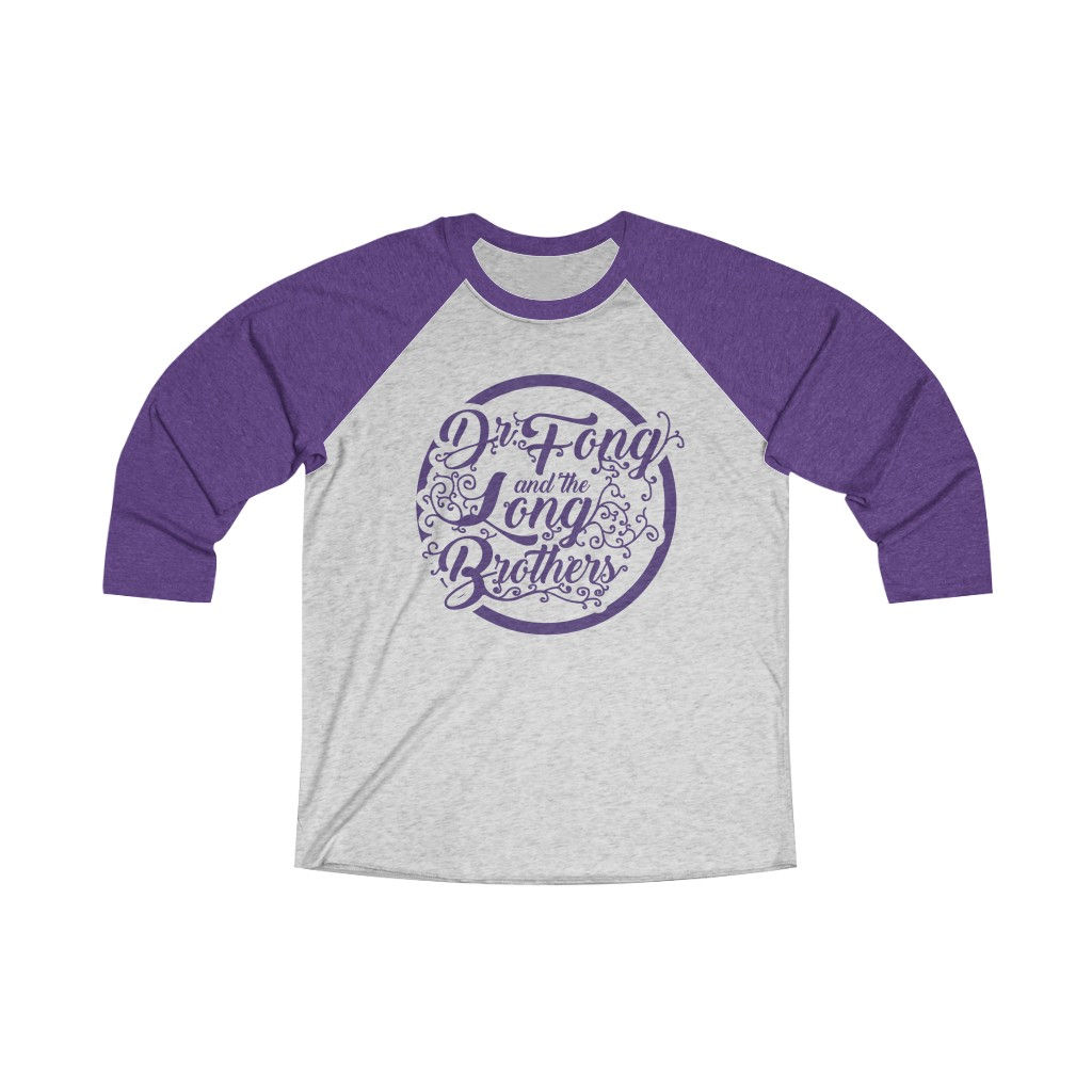 Classic Logo Baseball Tee (Premium Purple)