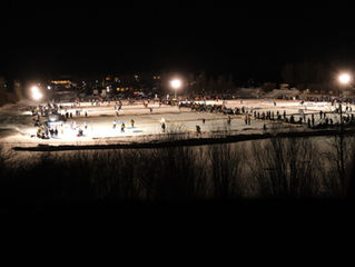 2019 Pabst Pond Hockey in photo...