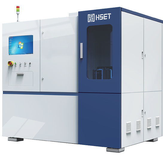 FLEE-TGV femtosecond laser system used for selective etching of glass