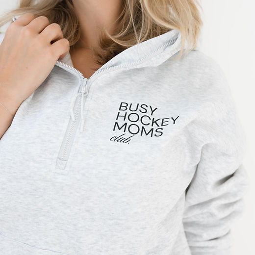 あこmama MAMA | OVERSIZED HALF ZIP HOODIE | Ashco The Mama Label