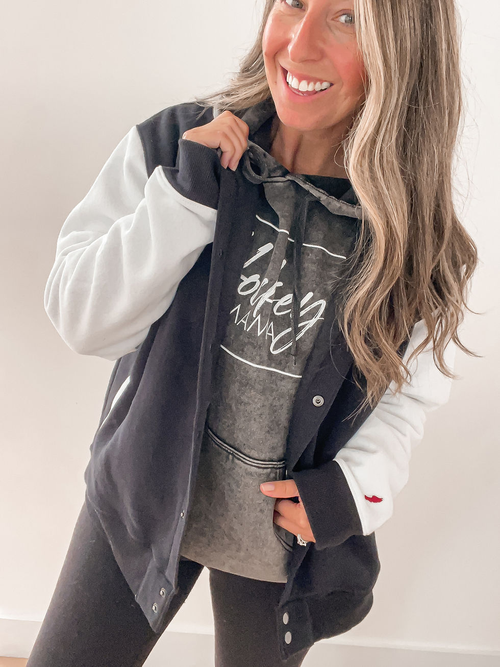 Thumbnail: HOCKEY MAMA | MINERAL HOODIE