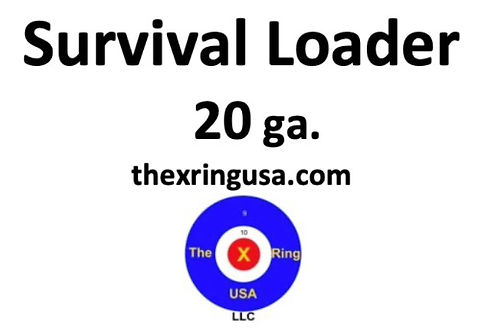 20 ga. Survival Loader - BASIC | The X Ring USA