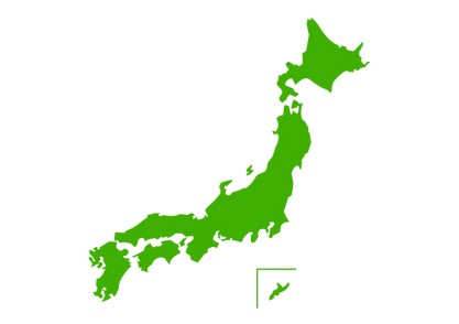 日本地図イラスト