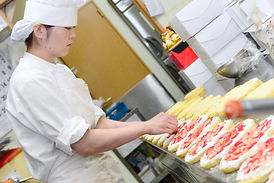 美味しさはもちろん、安心と信頼のお菓子作り