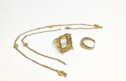 ネックレスの修理
<②金具の交換>