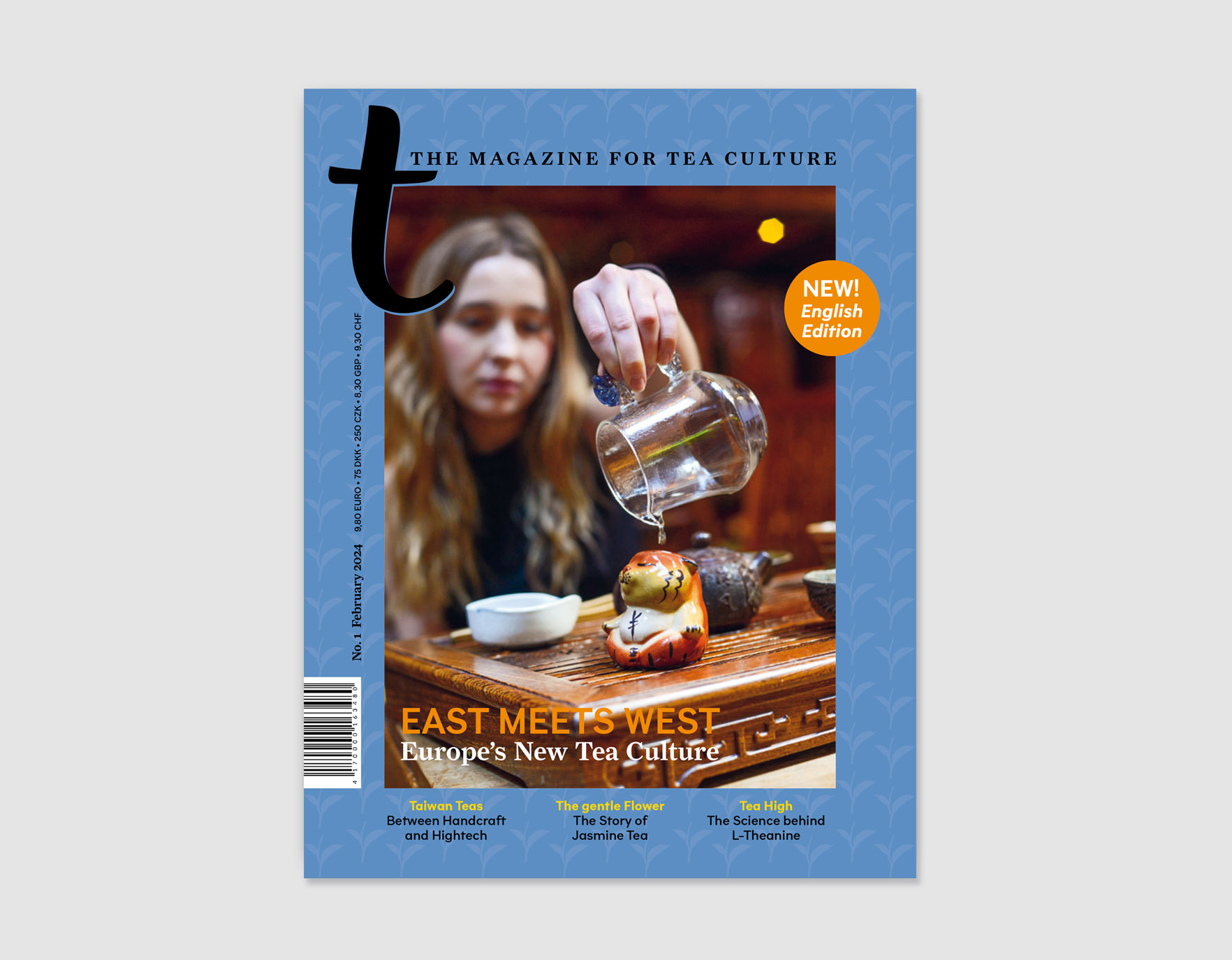 Cover des t-Magazins für Teekultur
