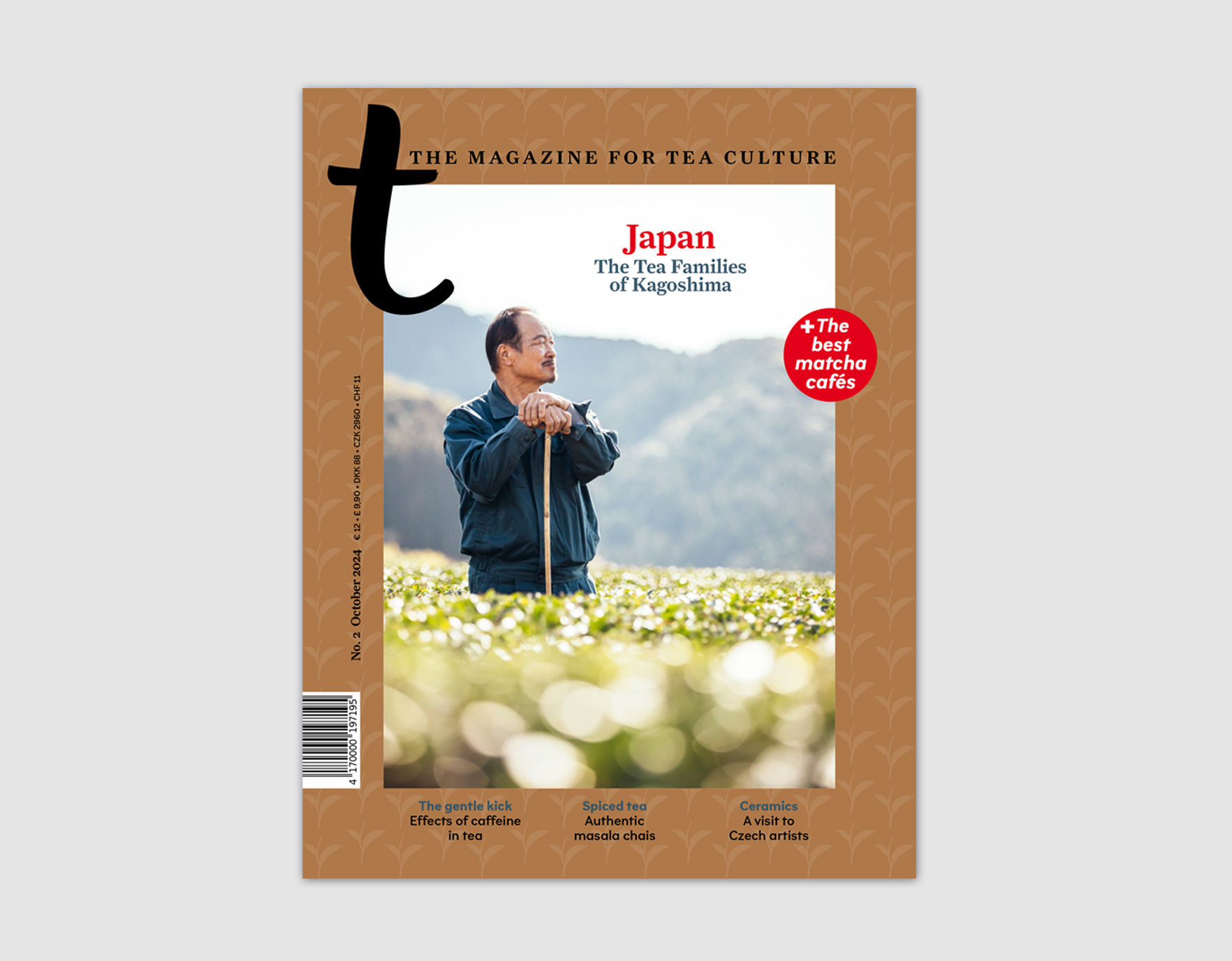 Cover des t-Magazins für Teekultur