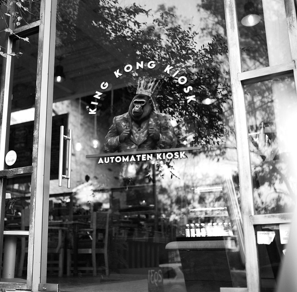 Von 0 auf sichtbar:
Der King Kong Kiosk
