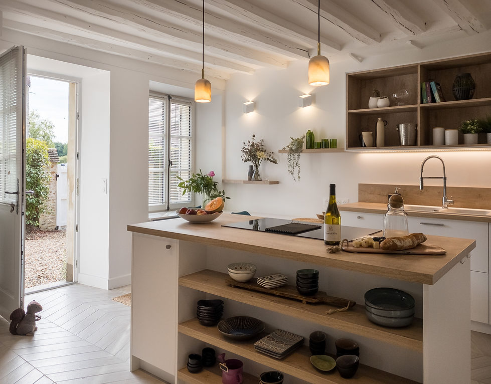 Cuisine sur-mesure architecte d'intérieur yvelines