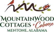 Mountainwood Cottages and Caboose logo