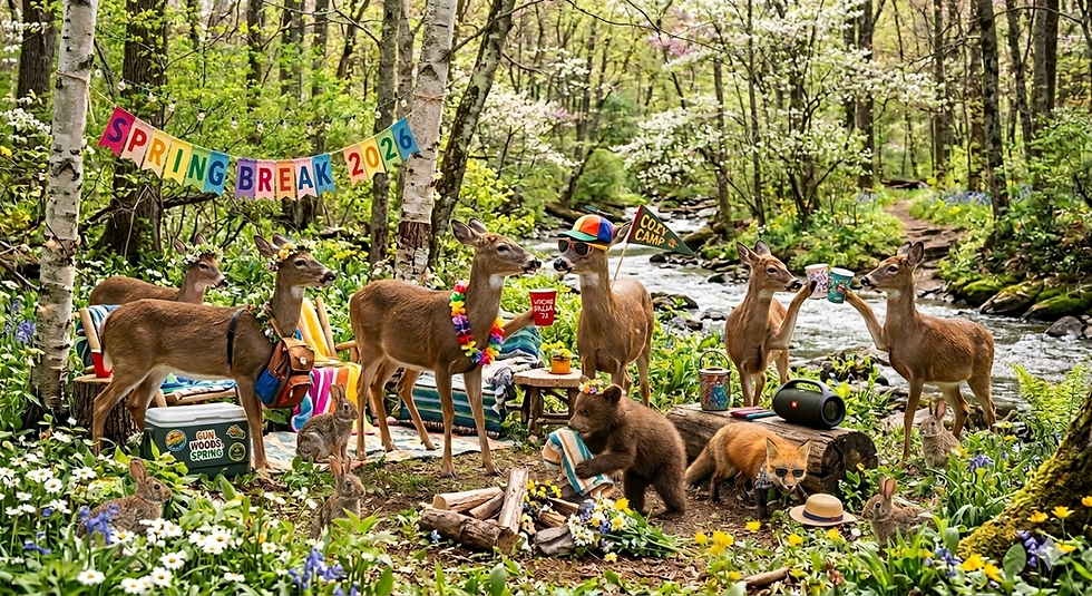 Still days left to book at Mountainwood Cottages or Claudia's Caboose