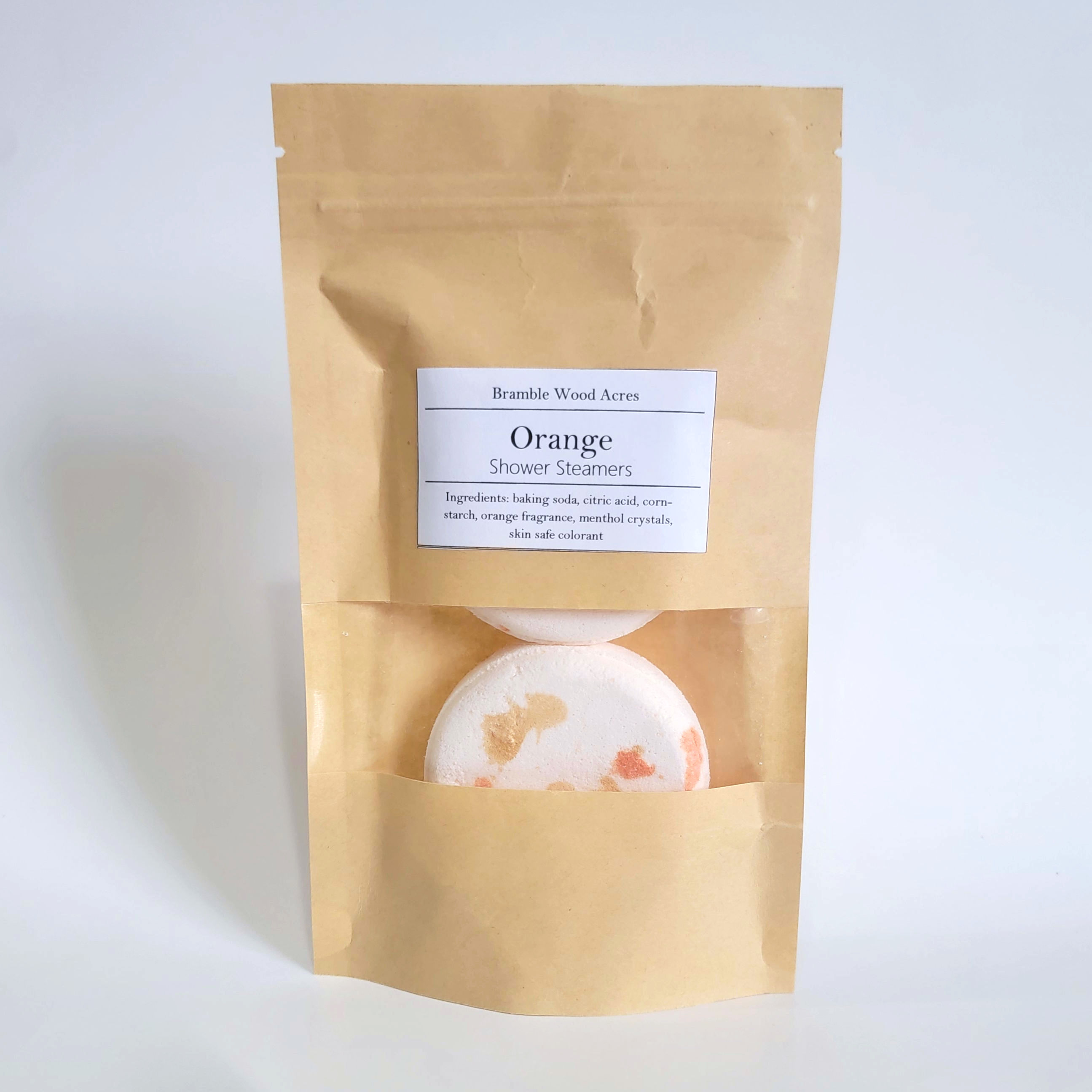 Orange Shower Steamer