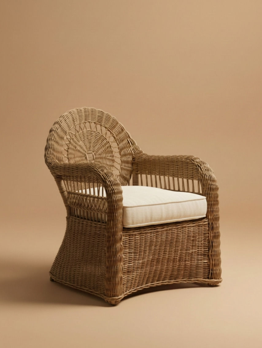 SOAN RATTAN CHAIR - Bespoke furniture - Main view