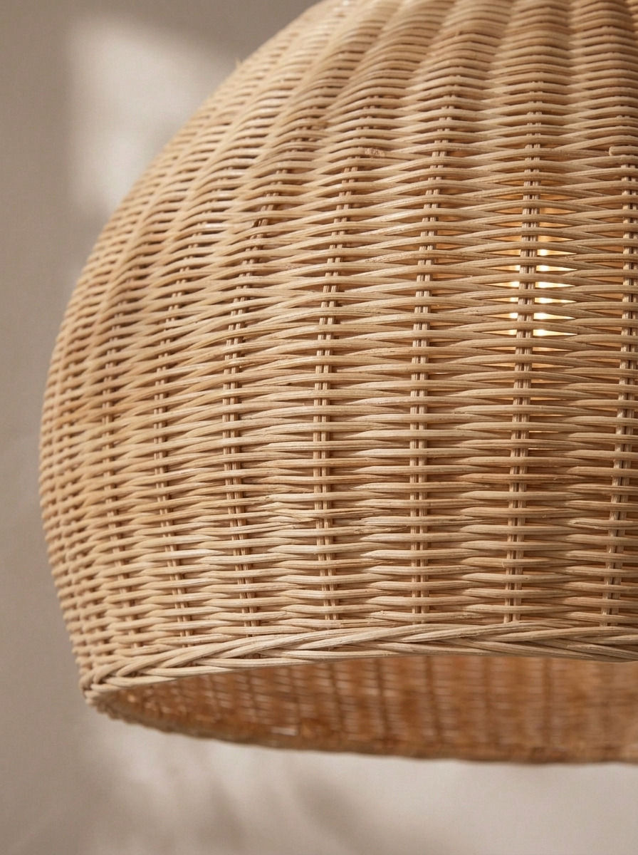 AMAN RATTAN LAMP - Bespoke furniture - Detail view 1