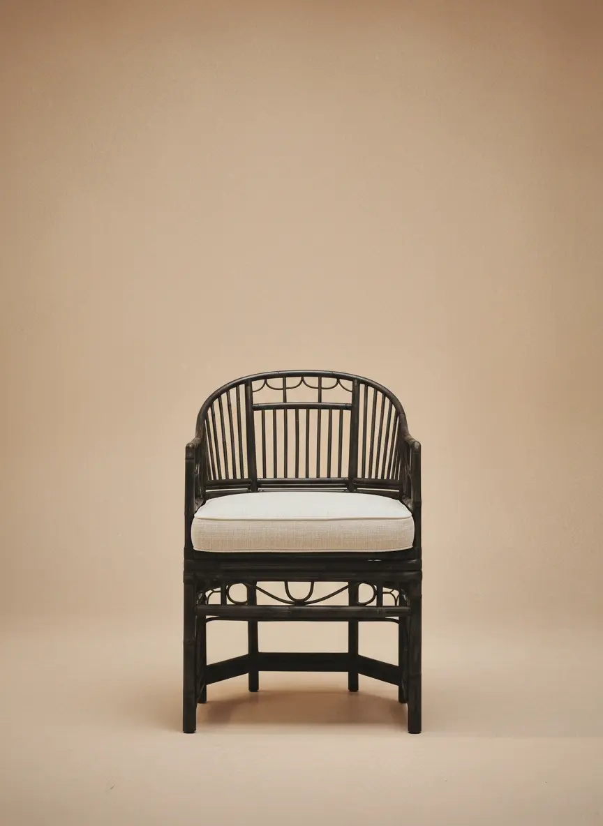 CORE RATTAN CHAIR - Bespoke furniture - Front view