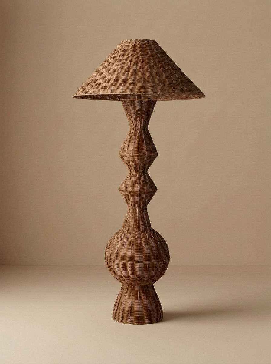 KYU RATTAN LAMP - Bespoke furniture - Main view