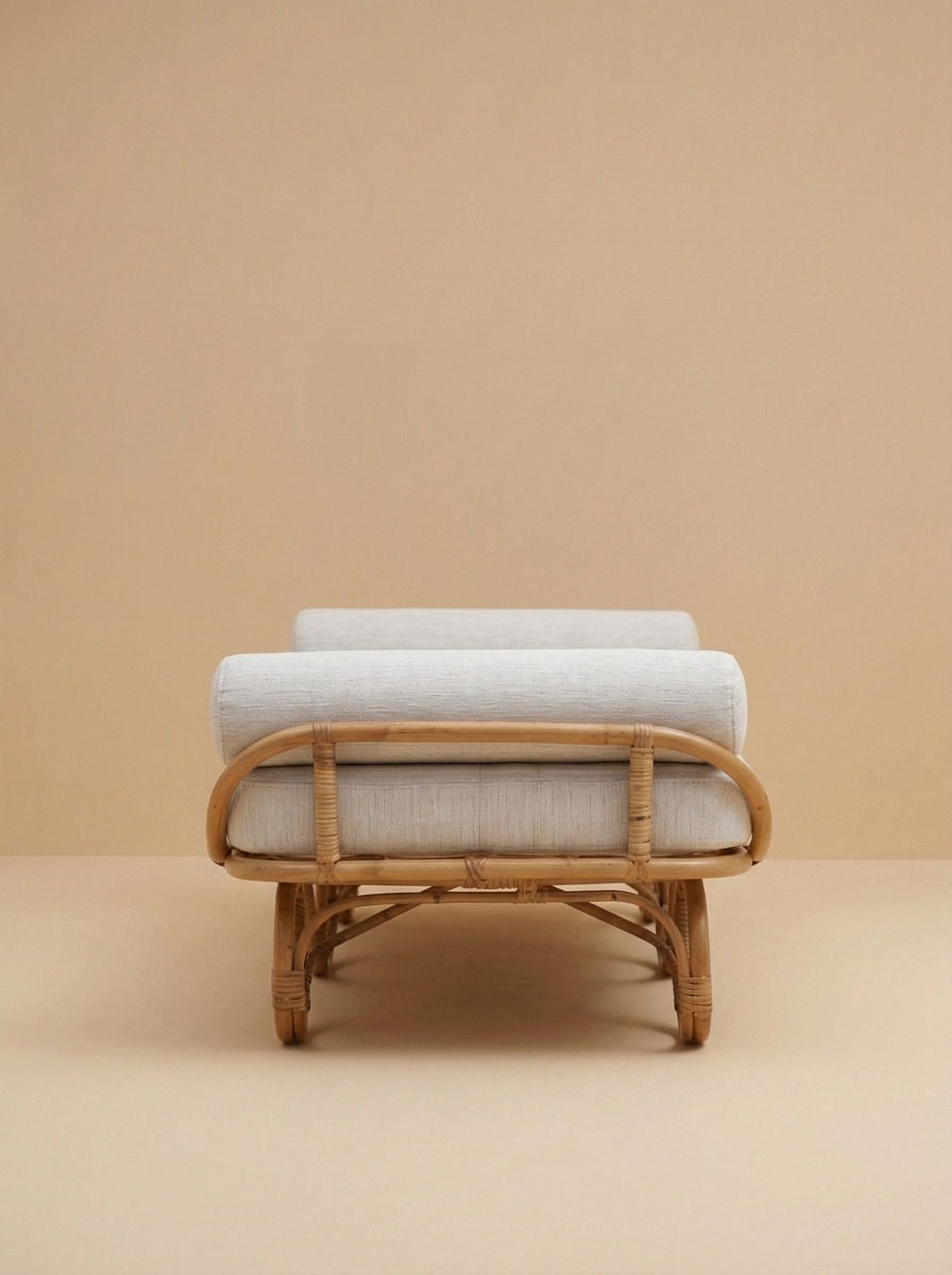 XALE RATTAN DAYBED - Bespoke furniture - Lateral view