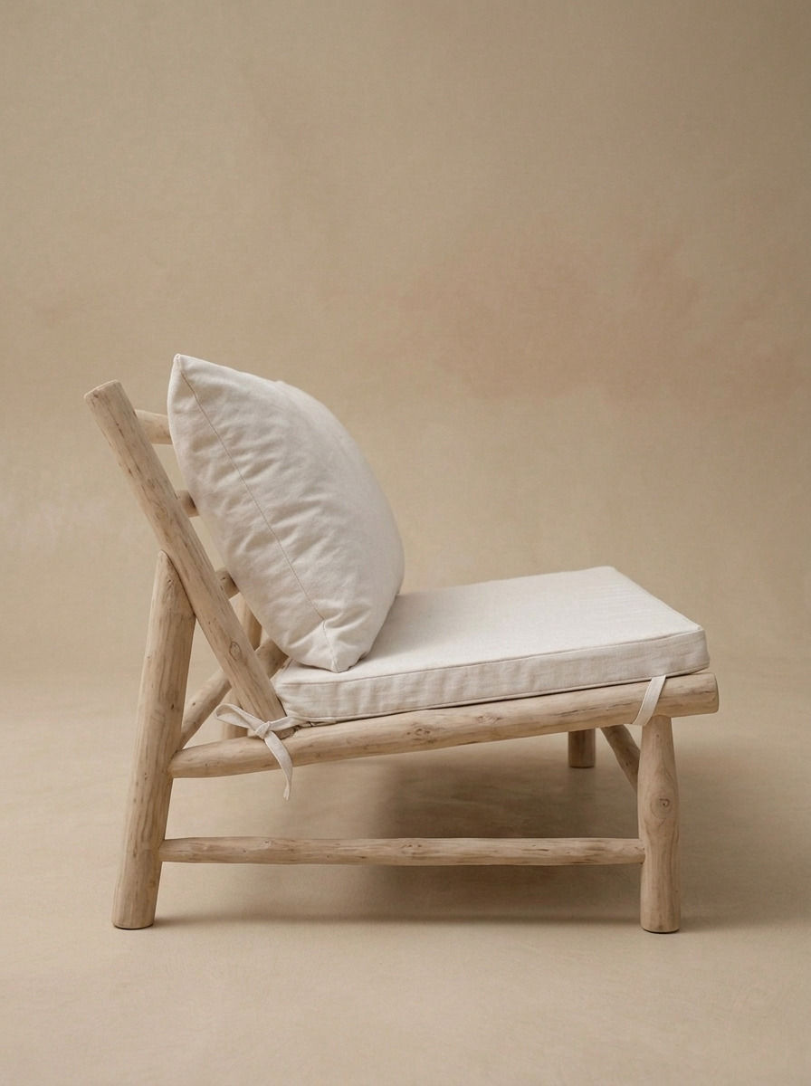 BELOX WOOD SOFA - Bespoke Furniture - Lateral view