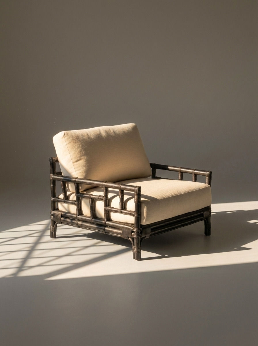 KYRA RATTAN CHAIR - Bespoke furniture - Main view