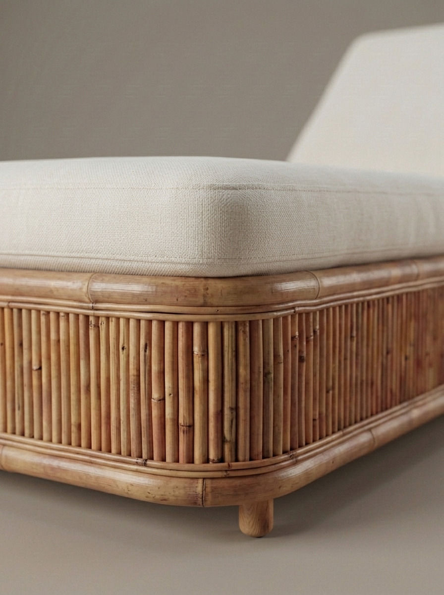 ZUMA RATTAN SUNBED - Detail view