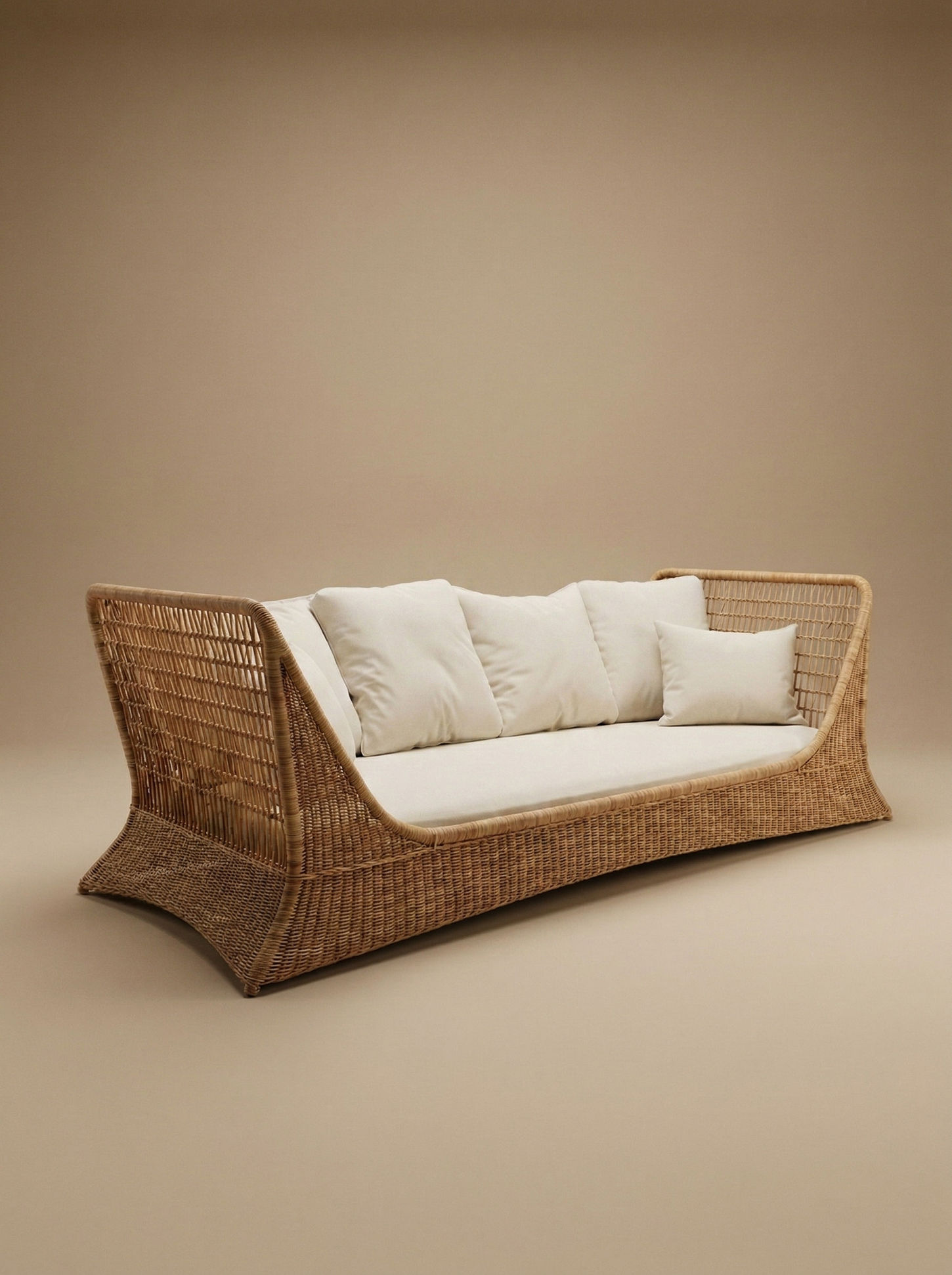 MARIS RATTAN SOFA - Bespoke furniture - Main view