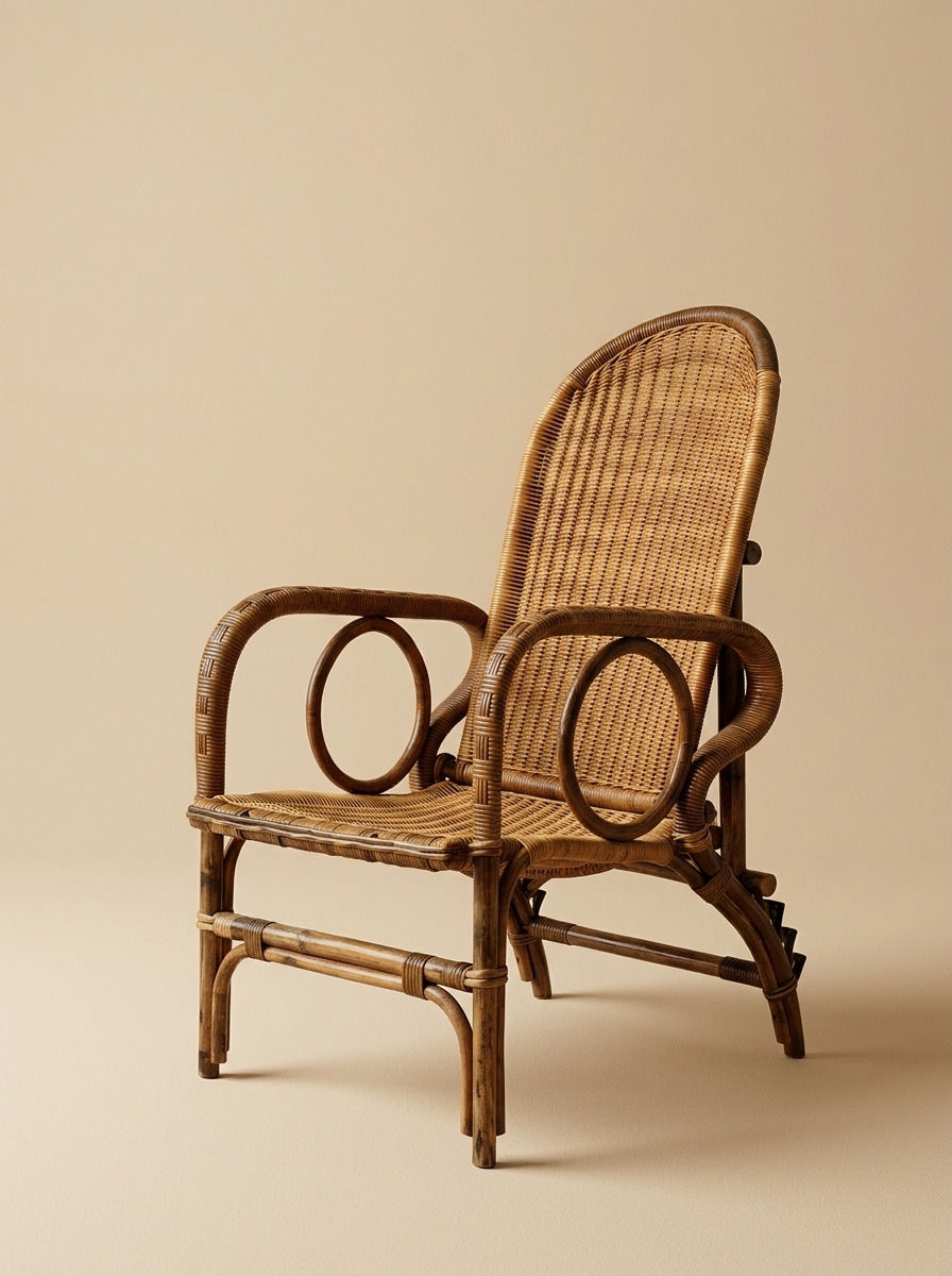 ORIA RATTAN CHAIR - Bespoke furniture - Main view