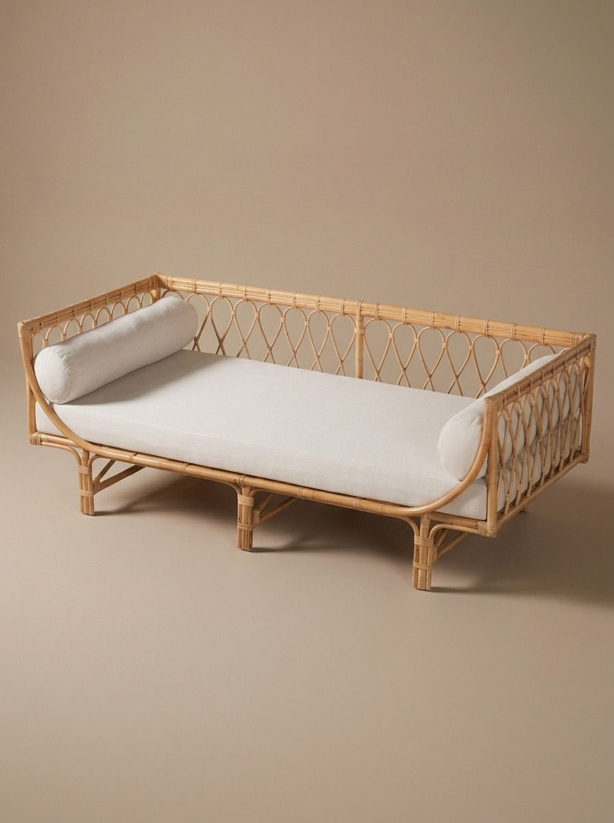 SALKO RATTAN SOFA - Bespoke furniture - High angle view