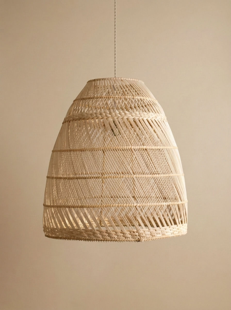 BURMA RATTAN LAMP - Bespoke furniture - Main view